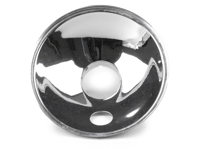 Headlight reflector -SIEM Ø=115/120mm- Vespa PV125, ET3, Super, VNB, VBA,VBB1, GS150 / GS3, GS160 / GS4 (VSB1T) - big parking light