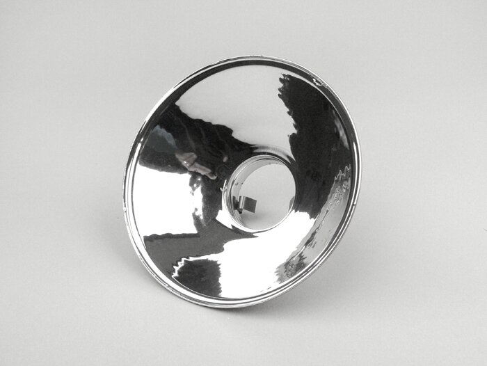 Headlight reflector -SIEM Ø=105/115mm-  Vespa V50, V90 - w/o parking light