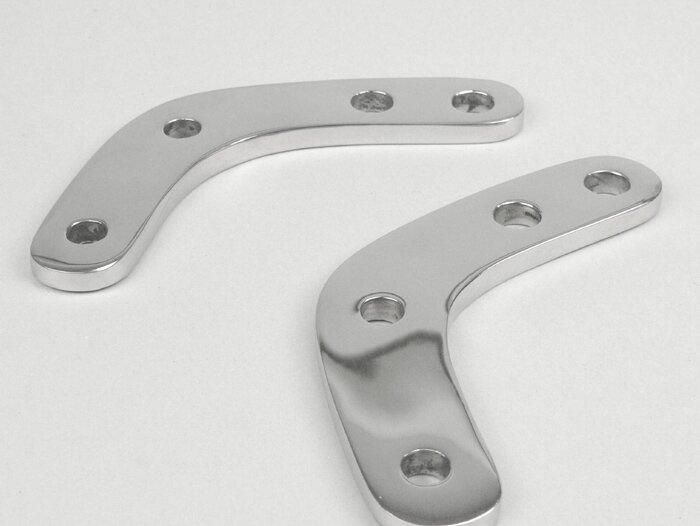 Mirror bracket -VESPA- Vespa PX (till 1997), Vespa PK - stainless steel