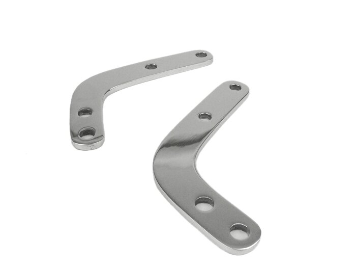 Support pour rétroviseur -VESPA- Vespa PX (1998-) et tous les véhicules avec maître de cylindre de frein hydraulique - acier affiné
