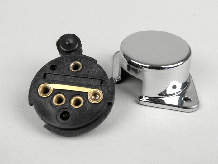 Knipperlichtschakelaar -GRABOR - Vespa V50 S, SR50, V50 R, V90, SS90, Nuova 125, PV125, ET3, Super, GS150 / GS3, GS160 / GS4 (VSB1T), Sprint, Rally180 (VSD1T), Rally200 (VSE1T)