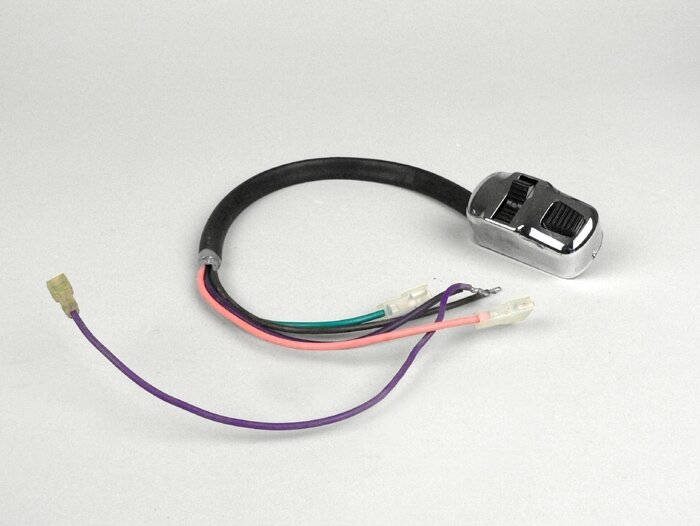 Interruptor de luces -GRABOR- Vespa Rally180 (VSD1T) (modelos ingleses con batería), SS180 (VSC1T) (modelos ingleses con batería)