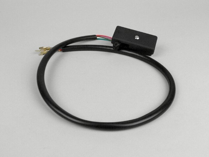 Knipperlichtschakelaar -GRABOR- Vespa PX80, PX125, PX150, PX200 (bouwjaar 1978-1983) - 6 kabels (12V AC, modellen zonder accu)