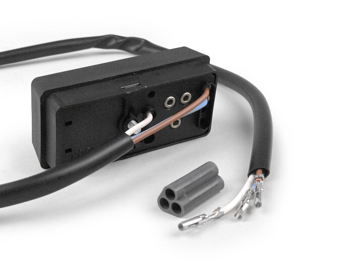 Interruptor indicador -VESPA- PX80, PX125, PX150, PX200 (a partir de 1984) - 3 cables (modelos con batería)