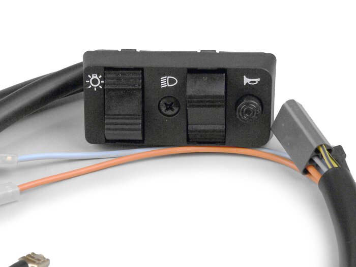 Lichtschakelaar -VESPA- PK50 S Elestart (Oostenrijkse modellen - vanaf nr. 180978), PK50 S Elestart (Engelse modellen), PK80 S Elestart, PK125 S Elestart, PK125 S Automatic