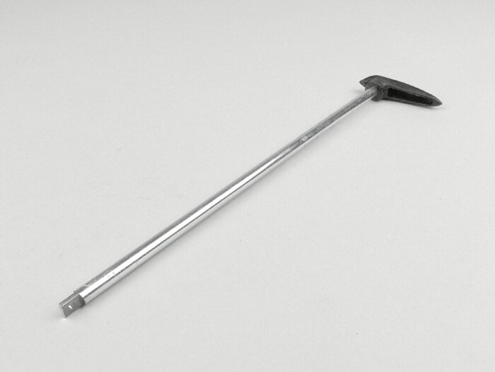 Leva rubinetto benzina -LAMBRETTA- LI (Serie 3), LIS, SX, TV (Serie 3), DL, GP - plastica (nero)