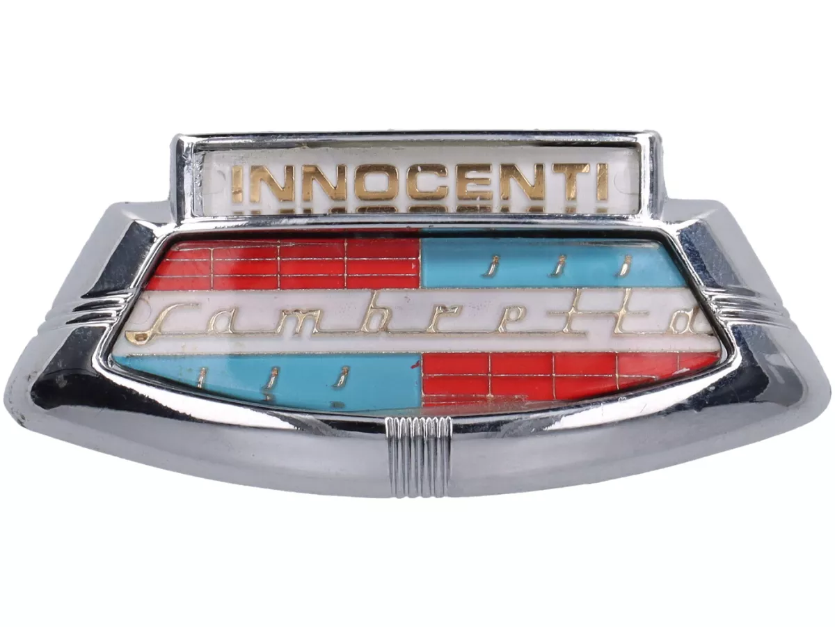Cascadeschrift -LAMBRETTA- Innocenti-embleem - LI (Serie 1), TV (Serie 1)
