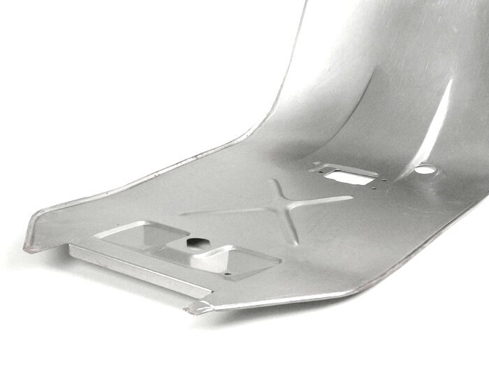 Floor board + legshield -OEM QUALITY- Vespa V50 (since V5A1T200000), V50 L (since V5A1T40000), V50 S (since V5SA1T31000), V90 (since V9A1T28001), PV125, ET3