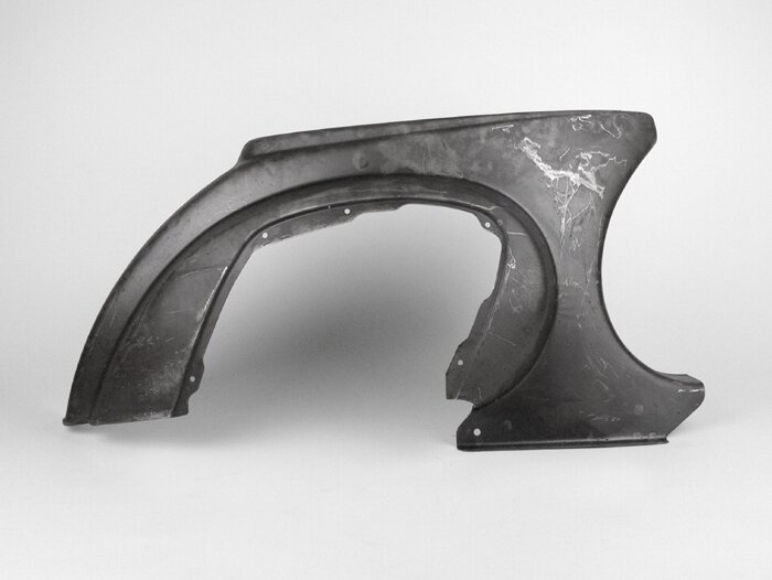 Placa de reparación del panel lateral trasero derecho -CALIDAD DE OEM- Vespa V50, V90 (a partir de 1968), PV125 (a partir de 1968), ET3