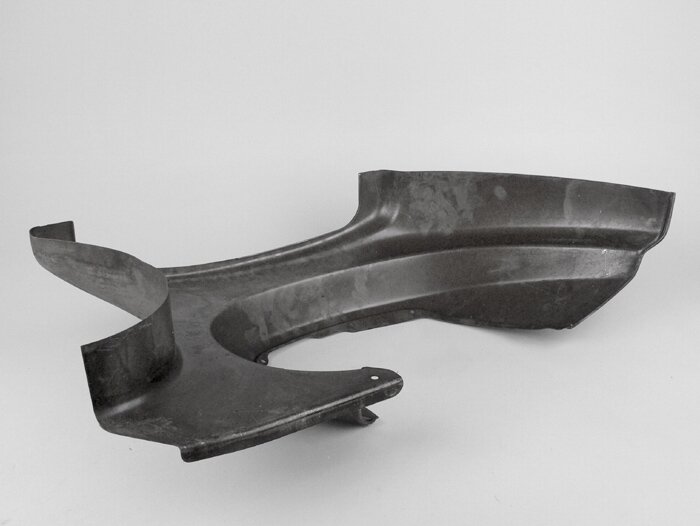 Placa de reparación del panel lateral trasero derecho -CALIDAD DE OEM- Vespa V50, V90 (a partir de 1968), PV125 (a partir de 1968), ET3