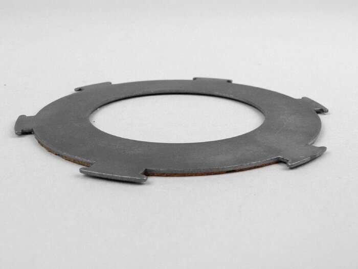 Disque d’embrayage garni -PIAGGIO Vespa type 6 ressorts (PX80, PX125, PX150)- 3 disques d’embrayage garnis - extérieur