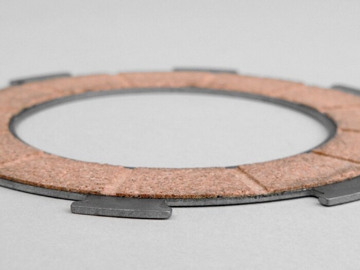 Clutch friction plate -PIAGGIO Vespa type 7 (Rally200, PX200, T5 125cc)- 3 friction plates - outer