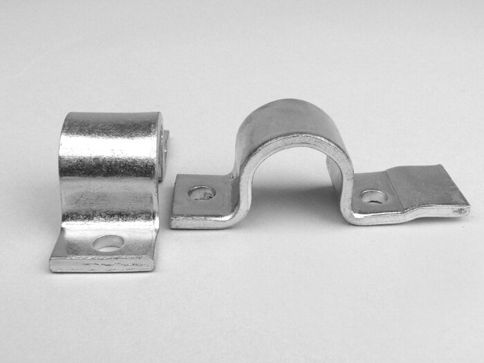 Center stand brackets -PIAGGIO Ø=20mm- Vespa VBB1T (17451-), VBB2T, VNB2T (9001-), VNB3-6T, GL150 (VLA1T), Super125/150 (VNC1T/VBC1T), Sprint150/Veloce (VLB1T), GT/GTR125 (VNL2T), Rally180/200 (VSD1T/VSE1T), TS125 (VNL3T), SS180 (VSC1T)