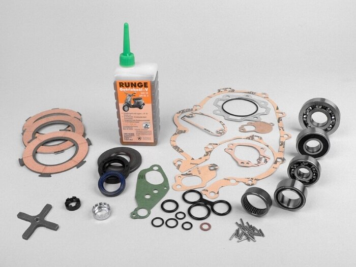 Set revisi mesin -KUALITAS OEM- Vespa PX125, PX150, Cosa125, Cosa150 (dibangun 1993-1997)