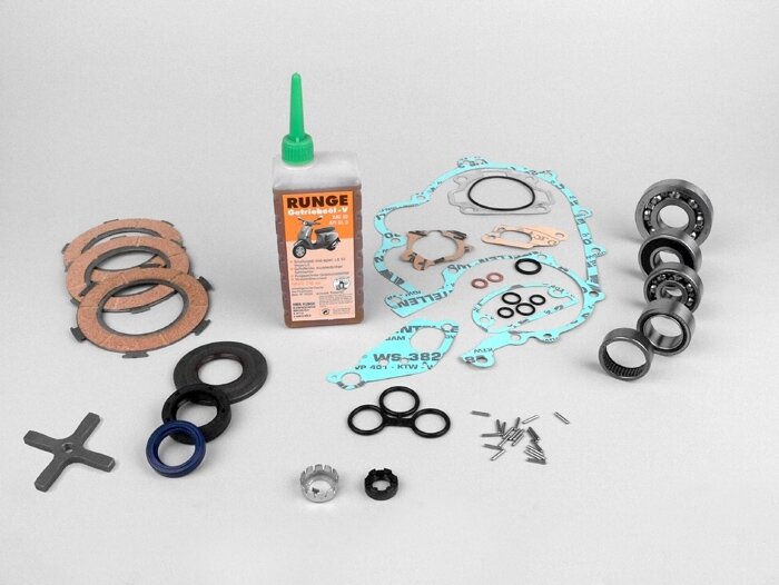 Set revisi mesin -PIAGGIO- Vespa PX125, PX150, Cosa125, Cosa150 (dibangun 1993-1997)