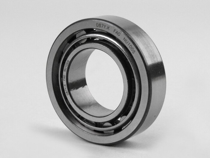 Rullager -NU1005 - (25x47x12mm) - (används för vevaxel (konvertering till ETS) Vespa V50, V90, SS50, SS90, PV125, ET3, PK S, PK XL)