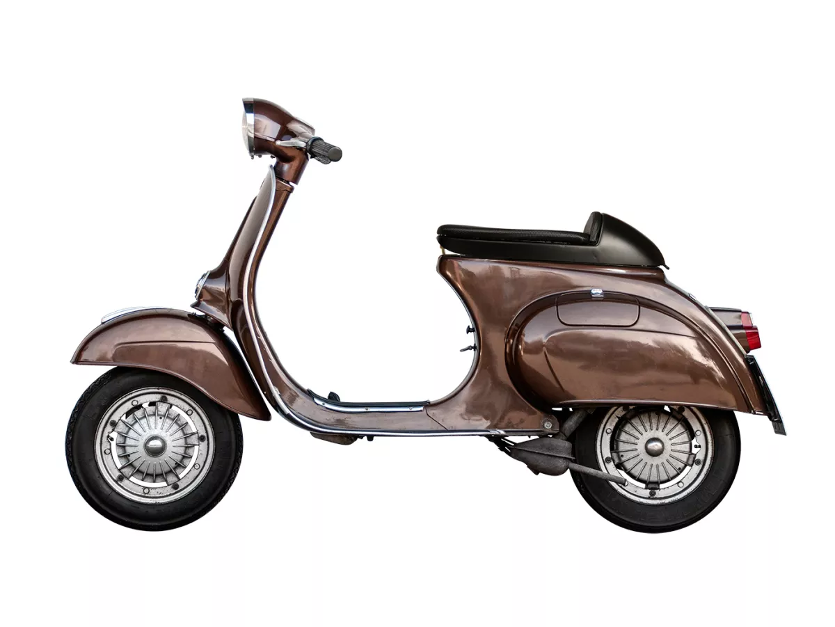 Panchetta -NISA Corsa Evolution Plus- Vespa V50, PV125, ET3 - Nero