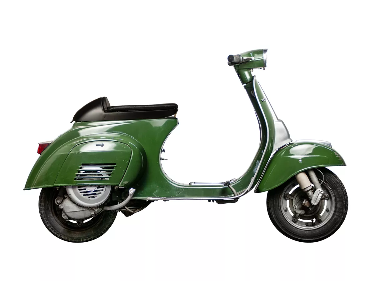 Panchetta -NISA Corsa Evolution Plus- Vespa V50, PV125, ET3 - Nero