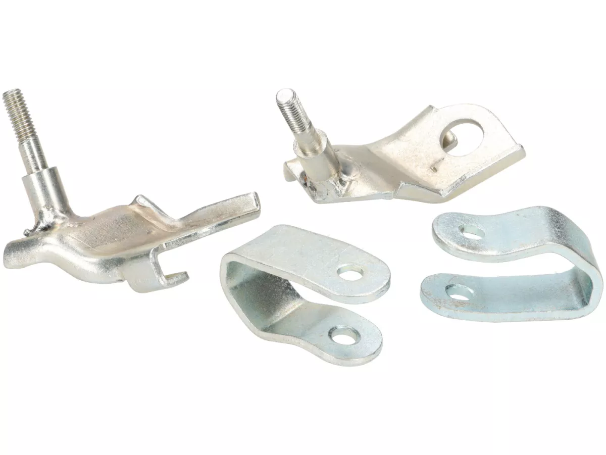 Montaggio ammortizzatore inferiore + superiore -SIL (per saldatura)- Lambretta LI, LIS, SX, TV, DL, GP