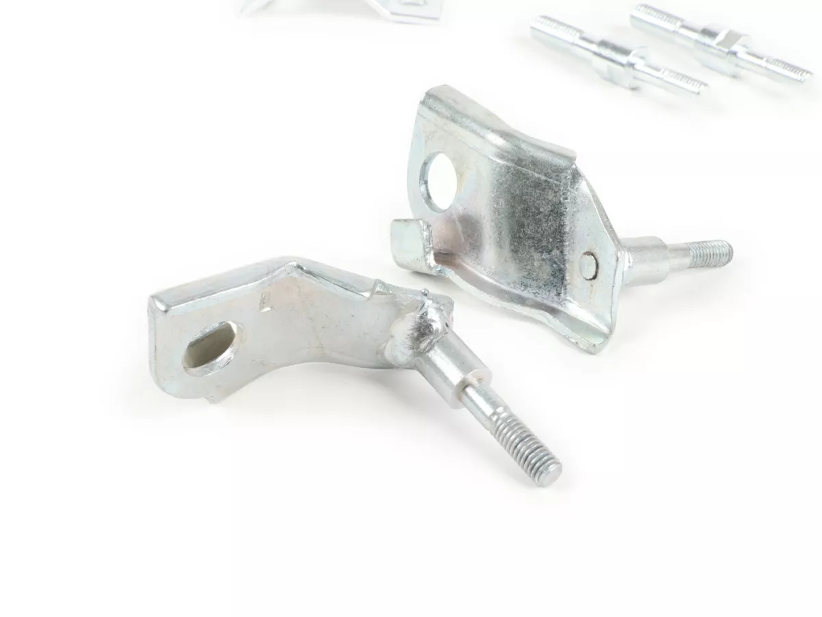 Schokdemperbevestiging onder + boven -SIL (voor klemmen)- Lambretta LI, LIS, SX, TV, DL, GP