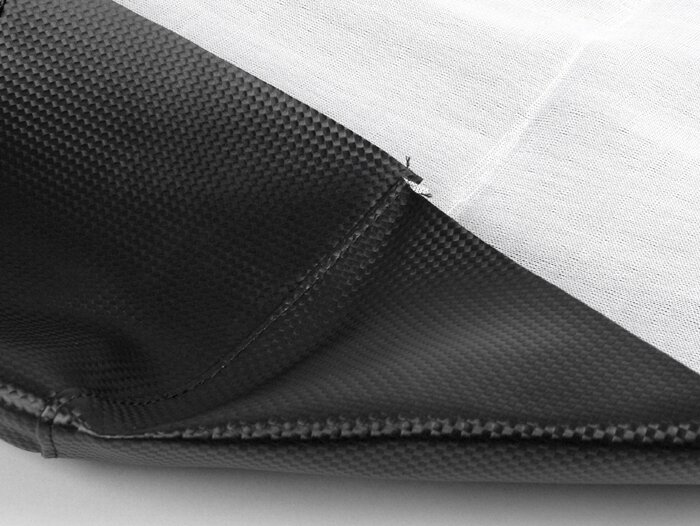 Funda de asiento -X-TREME- Piaggio NRG MC3 - Carbon Style