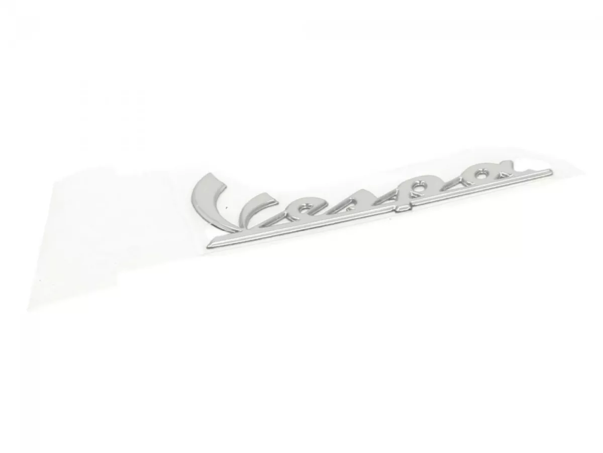 Belettering pootplaat -VESPA- Vespa (99x33mm) - Vespa PX, GTL, GTS125, GTS Super, GTV, LX, LXV, S - zelfklevend