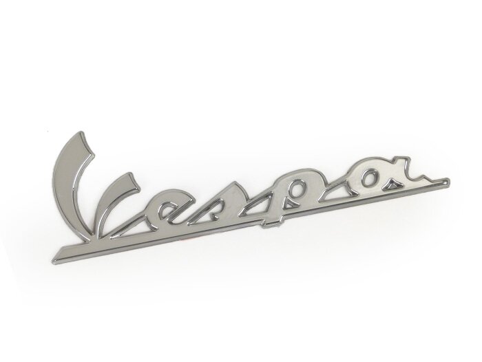Kentekenplaat belettering -OEM KWALITEIT- Vespa - Vespa PX, GTL, GTS125, GTS Super, GTV, LX, LXV, S - zelfklevend