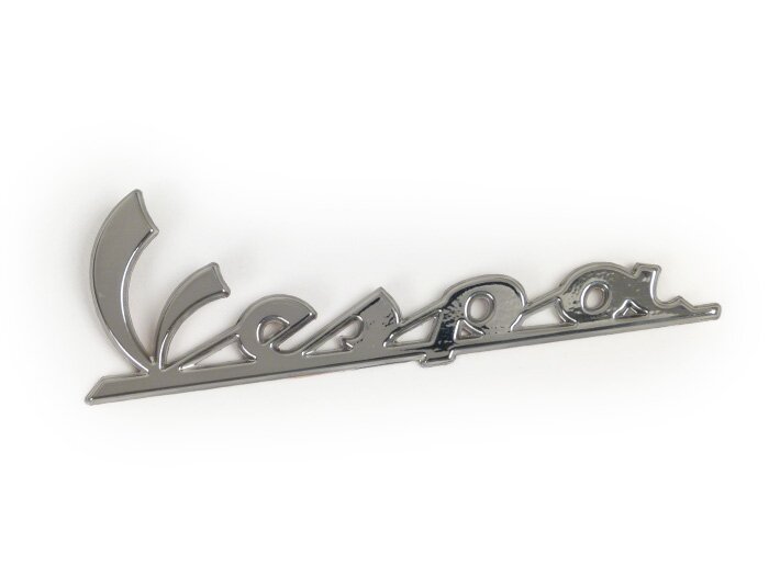 Kentekenplaat belettering -OEM KWALITEIT- Vespa - Vespa PX, GTL, GTS125, GTS Super, GTV, LX, LXV, S - zelfklevend