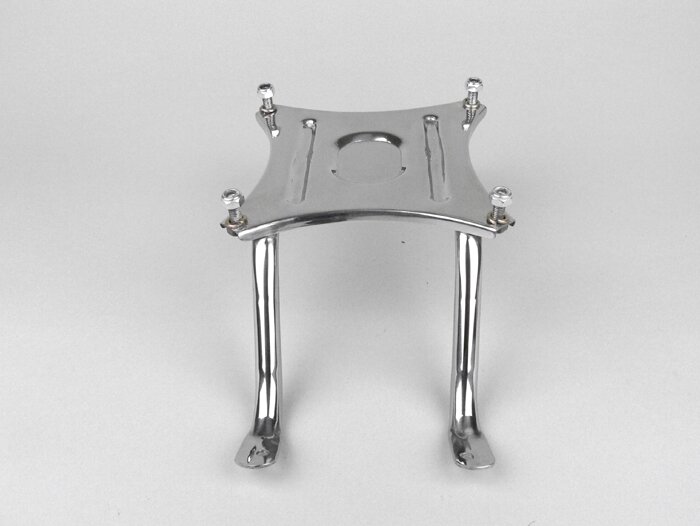 Soporte rueda de repuesto delantera -SPAQ- Lambretta LI (series 1-2), TV (series 1-2) - acero inoxidable