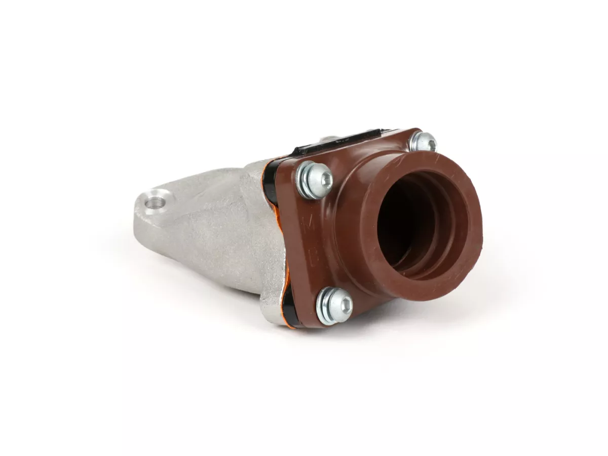 Set manifold intake termasuk diafragma -MB DEVELOPMENTS diafragma - Lambretta 195-240 ccm - AW = Ø34mm (karburator Ø28-30mm - PHBH, VHSH, PWK28, TMX30, Smartcarb 26-28)
