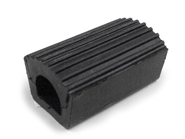 Brake pedal rubber -PIAGGIO- Vespa Rally180 (VSD1T), Rally200 (VSE1T), Sprint150 (VLB1T), GT125 (VNL2T), GTR125 (VNL2T), GL150 (VLA1T) - black