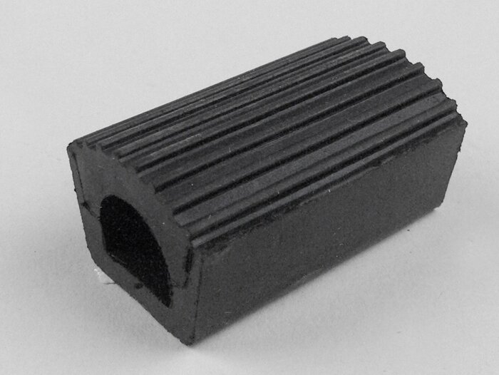 Brake pedal rubber -PIAGGIO- Vespa Rally180 (VSD1T), Rally200 (VSE1T), Sprint150 (VLB1T), GT125 (VNL2T), GTR125 (VNL2T), GL150 (VLA1T) - black