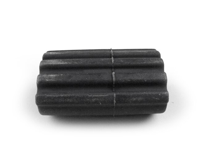 Rempedaal rubber -PIAGGIO- Vespa PK S-XL, PX Lusso, T5 125cc - Zwart, gegroefd