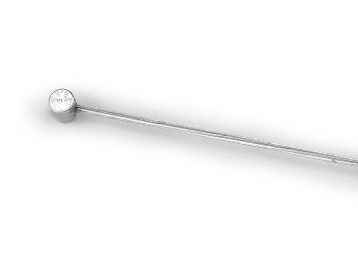 Universal innerkabel -Ø=1,6mm x 1750mm, nippel Ø=5,5mm x 7mm- används som skiftkabel - vriden