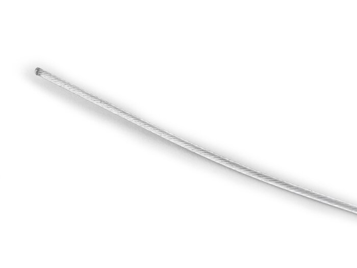 Universal innerkabel -Ø=1,6mm x 1750mm, nippel Ø=5,5mm x 7mm- används som skiftkabel - vriden
