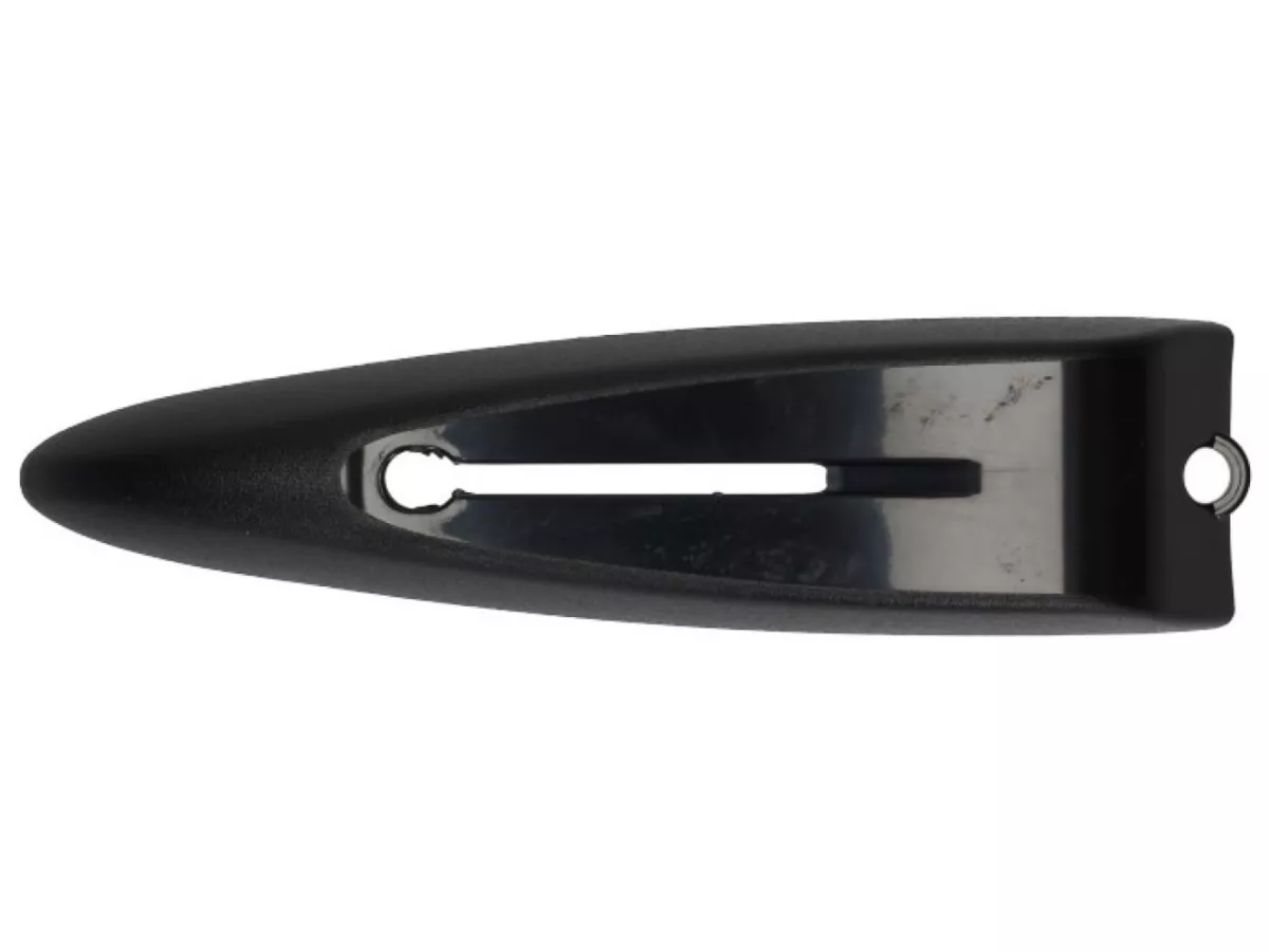 Mudguard crest lower part, black matt -PIAGGIO- Vespa GTS 125 (ZAPMA3100, ZAPMA3200), Vespa GTS 150 (ZAPMA3200, ZAPMA3100), Vespa GTS 300 (ZAPM45202, ZAPM45200, ZAPMA3300), Vespa GTS Super 125 (ZAPM45300, ZAPMA3100, ZAPMA3200, ZAPM45301), Vespa GTS Super