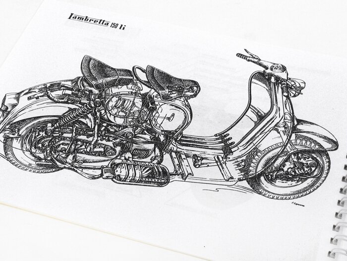 Manual de taller -LAMBRETTA- 125-150 LI (Serie 1)