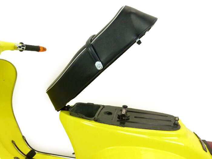 Asiento -SELLERIA TREZZI- Vespa V50, PV125, ET3 - sin cerradura - Tipo SS50/SS90