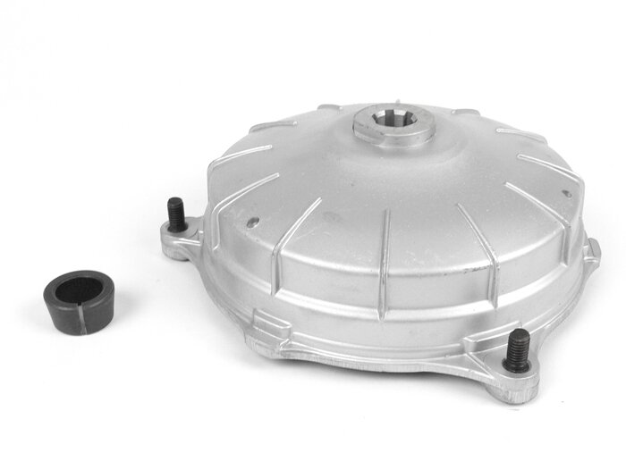 Achterremtrommel -FA ITALIA 10 inch- Lambretta J100, J125, J50 DeLuxe, J50 Special - ongelakt
