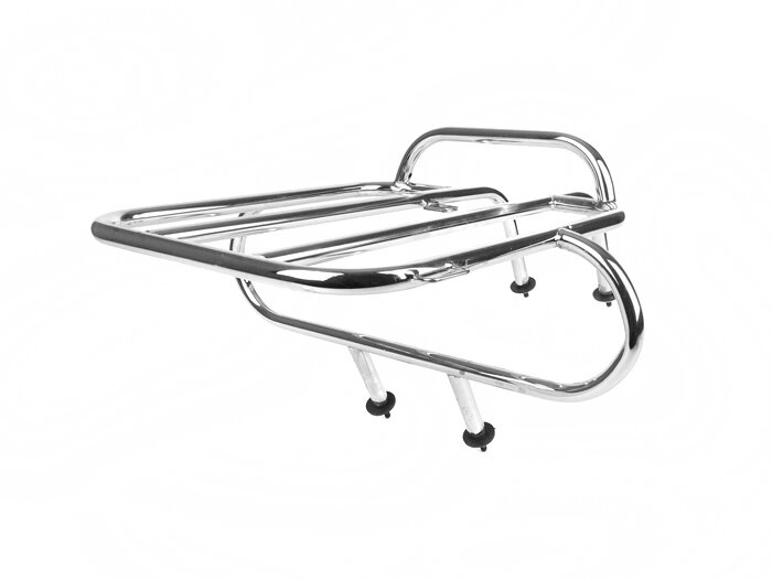 Gepäckträger hinten -AMS CUPPINI- Lambretta LC, LD - Chrom
