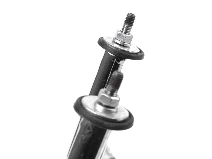 Gepäckträger hinten -AMS CUPPINI- Lambretta LC, LD - Chrom