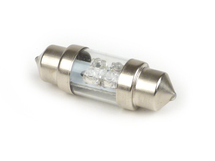 Soffitte - LED SV8,5 10x32mm- 12V - Rojo