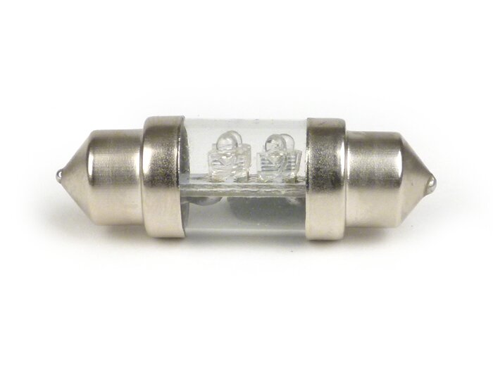 Soffitte - LED SV8,5 10x32mm- 12V - Rojo