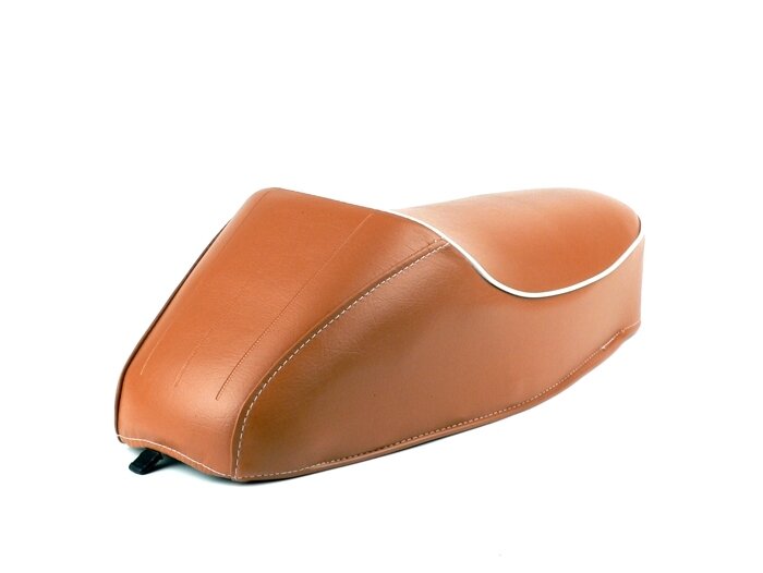 Banqueta -VESPA Mono- V50, PV125, ET3 - Marrón