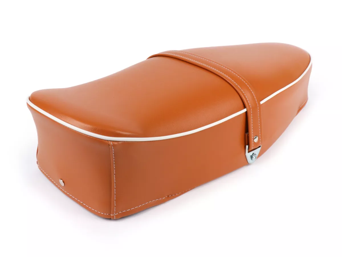Seat -VESPA- Sprint150 (VLB1T), GL150 (VLA1T), GT125 (VNL2T), GTR125 (VNL2T) - brown