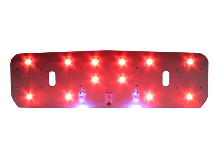 Luz trasera -BGM PRO LED- LAMBRETTA sólo reflector- LI (series 1-2, hasta 1960), TV (series 1-2, hasta 1960) - 12V