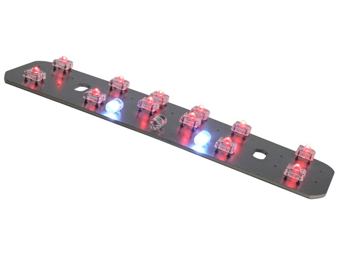 Luz trasera -BGM PRO LED- LAMBRETTA sólo reflector- LI (series 1-2, hasta 1960), TV (series 1-2, hasta 1960) - 12V