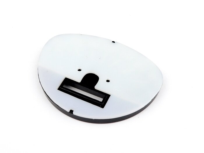 Cadran compteur -PIAGGIO- Vespa Rally180 (VSD1T), Rally200 (VSE1T), Sprint, PV125 - 120km/h (cadran noir, chiffres blancs)