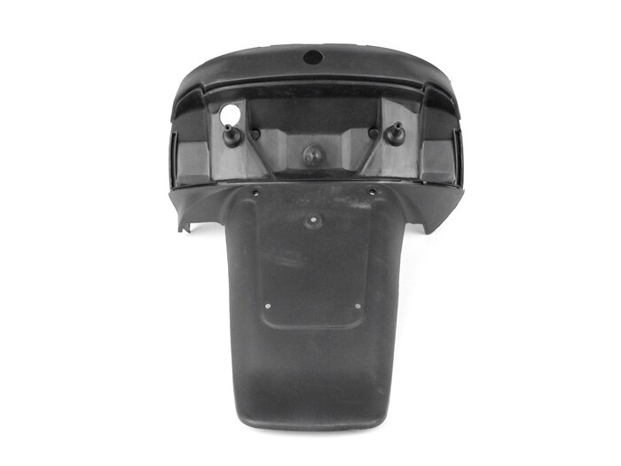 Number plate holder/mud flap -PIAGGIO- Zip (SSL1T), Zip RST (ZAPC06), ZIP SP (ZAPC11) - black