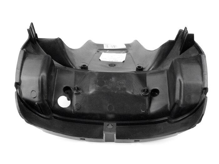 Number plate holder/mud flap -PIAGGIO- Zip (SSL1T), Zip RST (ZAPC06), ZIP SP (ZAPC11) - black